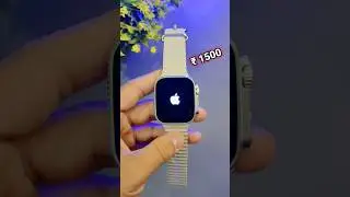 🔥Under ₹1000 Apple Watch Ultra Clone⚡Value For Money ✅ #viral