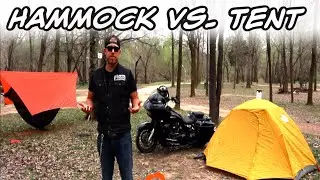 Tent vs Hammock / Motorcycle Camping