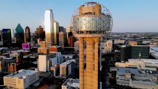 Reunion Tower - Best Romantic View - Dallas - 2022