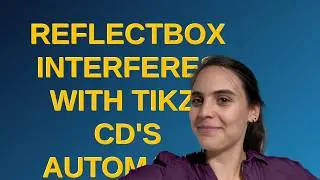 Tex: reflectbox interferes with tikz-cd's automatic resizing