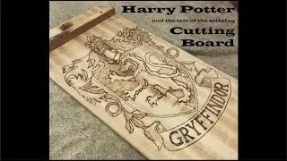 Harry Potter Woodburning - Maple Cutting Board