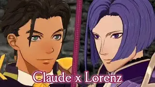 Claude x Lorenz Rank Support Conversation Rank C + A ★ Fire Emblem Warriors: Three Hopes