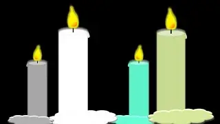 🕯️ Candle Animation in PowerPoint - PowerPoint Animation - PowerPoint Animation Video - Burning