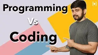 What is the difference between programming and coding