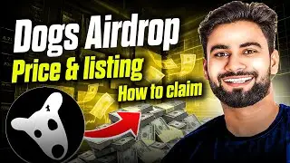 Dogs Airdrop listing Update | Dogs withdrawal Process | Vishal Techzone