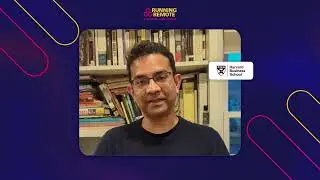 Meet Prithwiraj (Raj) Choudhury - Lumry Family Associate Professor at @HarvardHBS at Running Remote