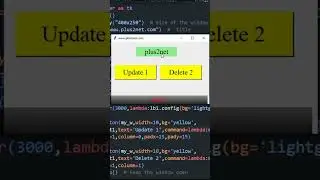 Tkinter updating text of a Label after a duration #tkinter #python #label #after