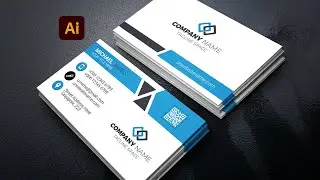 Creative Business Card Design in Adobe Illustrator