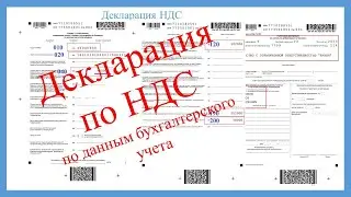 Декларация по НДС на цифрах и примерах. Примеры, расчеты, заполнение.