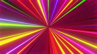 Colorful Hypnotic Lines Background Video Animation VJ Loop ( Set to HD )