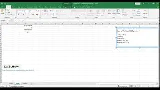 How to Use Excel SIN Function