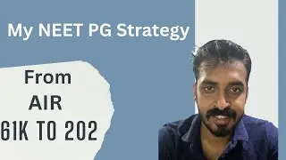 How I cracked NEETPG 2024 exam , AIR 202