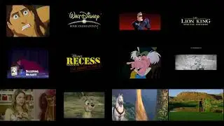 Multiple UK Disney DVD/VHS Openings in ONE VIDEO!!!! #2