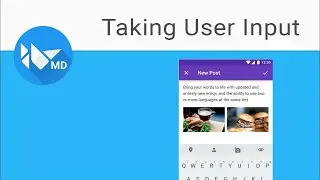 Kivy Tutorial 5 - User Input with Text Field | KivyMD