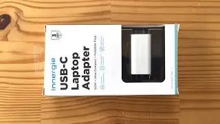 Innergie 60W USB-C charger unboxing (live)