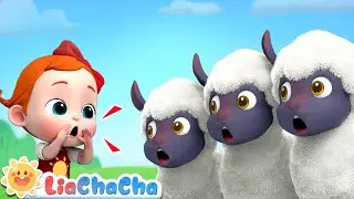 My Little Lamb Baa Baa | Animal Sound Song | Farm Animals | Kids Songs & Nursery Rhymes | LiaChaCha