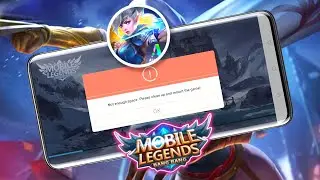 How To Fix Not enough space please clean up and restart the game in Mobile Legends