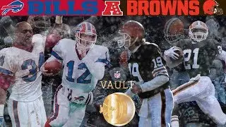 The Duel on Dirt! (Bills vs. Browns, 1989 AFC Divisional Playoffs) | NFL Vault Highlights