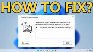 How to Fix Page Unresponsive error in Google Chrome on Windows 11/10/8/7 (2023 EDITION)