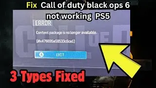 Call of duty black ops 6 Xbox connect package is no longer available | Error Connecting to Package