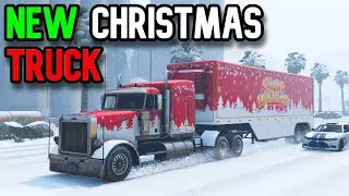 Gta Online Christmas Truck Event - Happy Holiday Hauler Event