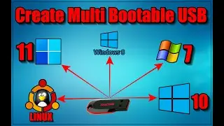 Create Multi Bootable USB from ISO with Ventoy on Window | latest Method 2024