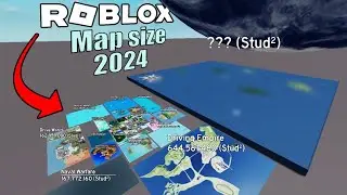 Roblox Map Size Comparison🗺️ (2024)