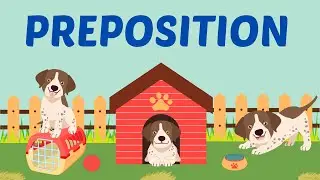 Prepositions 👉 IN / ON / AT / BY 👈 Common English Grammar for Kids/ Preposition with Examples.