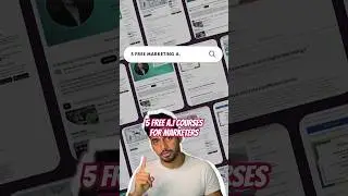 5 FREE A.I Courses For Marketers