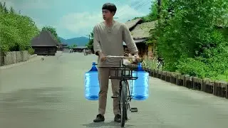 Just a water delivery man, but when he join a racing tournament he immediately set a world record