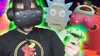 SAVING THE WORLD - RICK AND MORTY VR Virtual Rick-ality HTC VIVE Part 2 FINAL