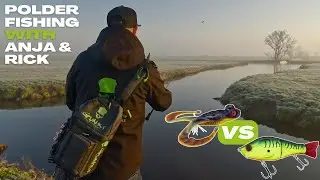 POLDER fishing for PIKE: SCUNNER & MAMA BULL FROG winners by KO!