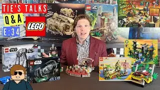 Q&A E:34 Most Iconic LEGO Set? Thoughts on Winter Wave? One of the Best Castle & Pirate MOC Site?