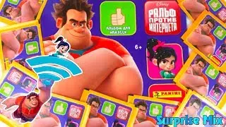 РАЛЬФ ПРОТИВ ИНТЕРНЕТА Наклейки + Альбом от ПАНИНИ Мультик. Ralph Breaks The Internet STICKERS