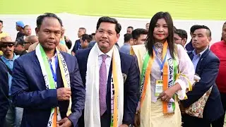 NPP CM MEETING IN ADOKGRI PLAYGROUND 2023 #conradsangma