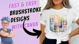 How To Create Brushstroke Designs In Canva