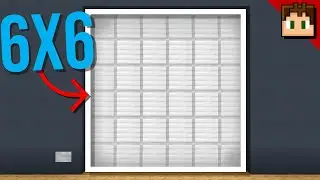 The 6X6 PISTON DOOR! [Minecraft Bedrock 1.21] Tutorial