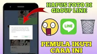 Cara Hapus Foto di Grup LINE