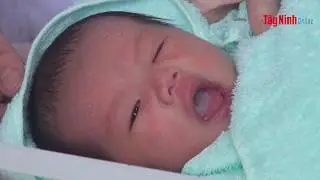 Bé sơ sinh bị bỏ rơi qua đêm ngoài nghĩa địa sống sót kỳ diệu