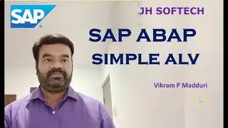 SAP ALV Report Simple Scenario