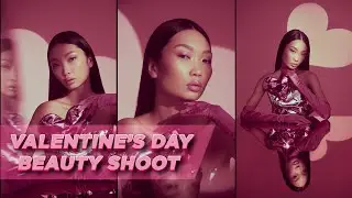 Glamorous Valentines Day Themed Beauty Shoot