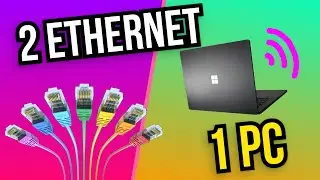 How to Combine 2 Ethernet Connections on your PC