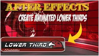 After Effects: Lower Third Animation Tutorial