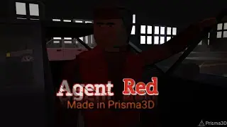 Agent Red (Short Prisma3D Animation) - lowpoly