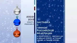 Заставка с гимном РФ (Спорт/Россия-2, 2003-2015)