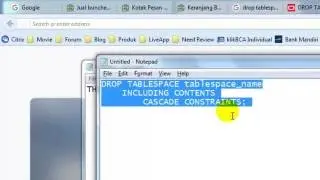 How to drop tablespace in Oracle 10g or 11g