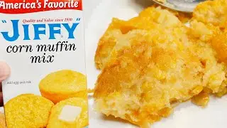 How To Make Paula Deen's Corn Casserole with Jiffy mix