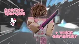 BEATING TOXIC TEAMERS AS HELLO KITTY + VOICE GAMEPLAY