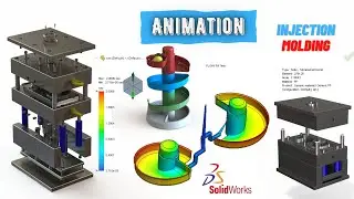 Injection Molding Animation  - Plastic Toys