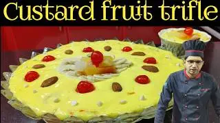 Custard Fruits Trifle Recipe by Chef Honey | Custard Fruit Trifle Recipe | Fruit Trifle